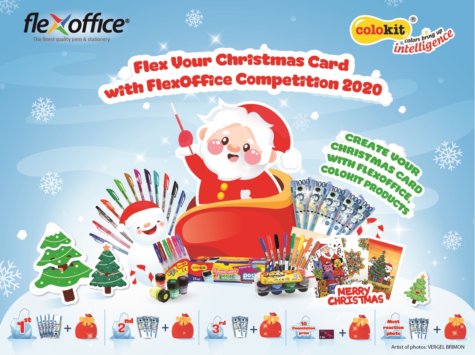 FlexOffice Philippines: Flex Your Christmas Card with FlexOffice Competition 2020